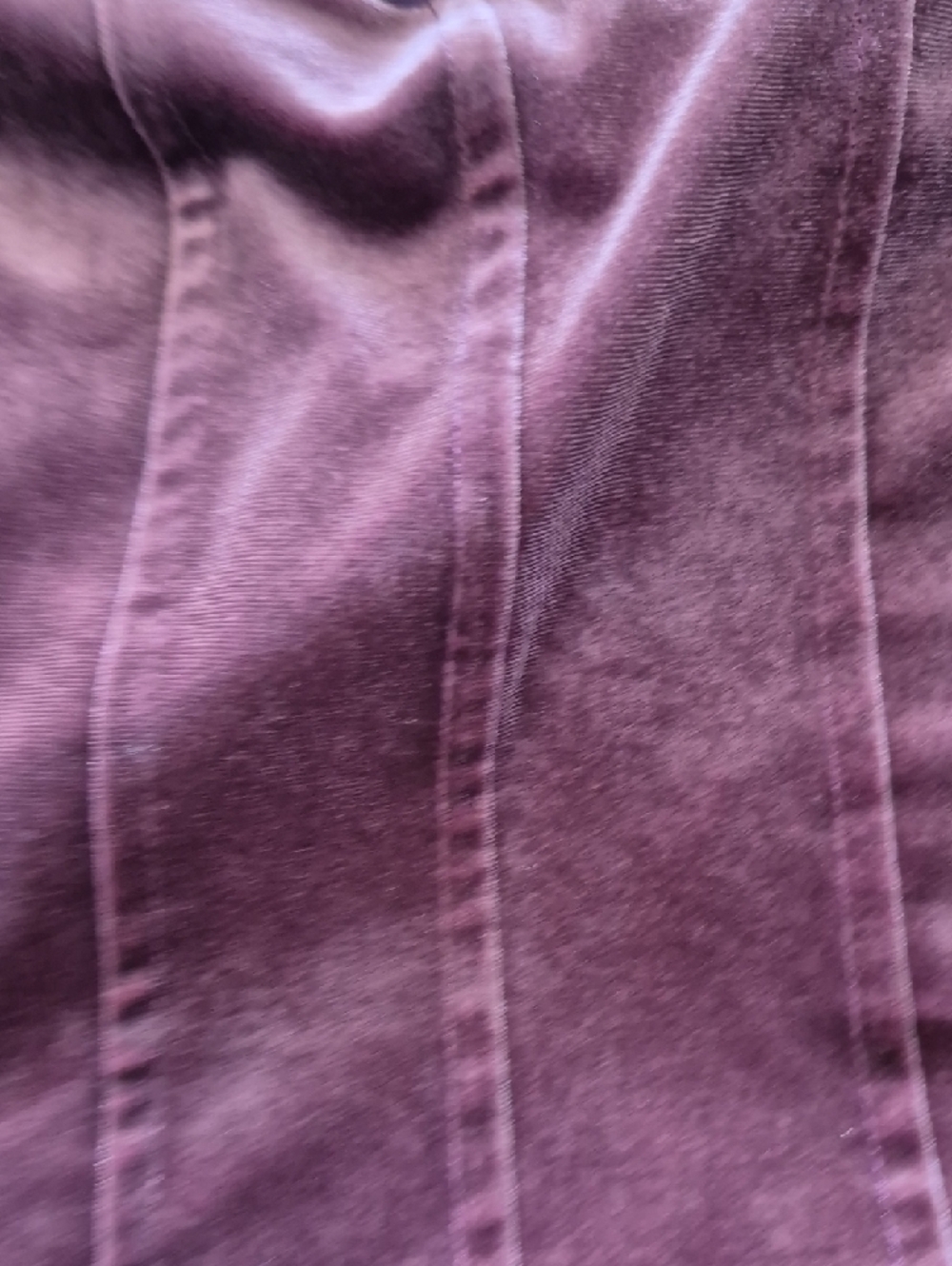 Women’s Sleeveless Velvet Babydoll Dress - Mauve - Picture 3 of 4